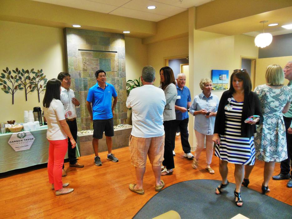Thursday's open house event at the new Carson Tahoe Breast Center.