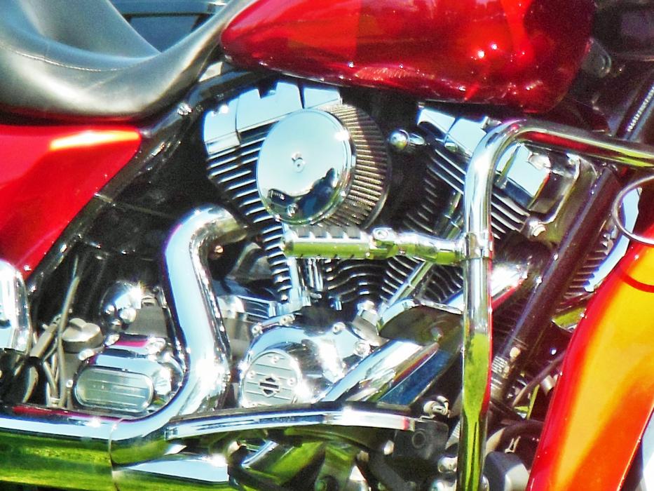Motorcycle chrome.