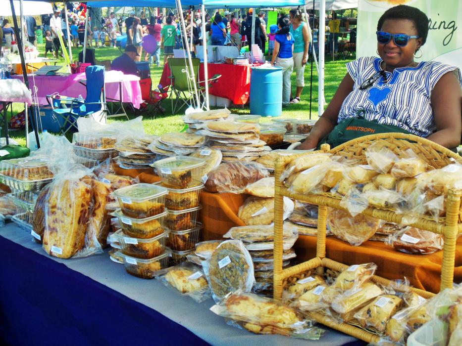 Baked goods vendor at Northern Nevada Fun Day.