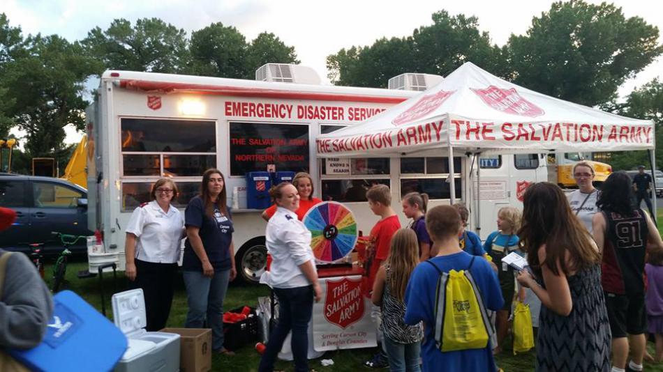 Church, BBQ and Concert at Mills Park (10:45am-1pm; sponsored by the Salvation Army; music by Blessed Love Gospel Reggae Band.