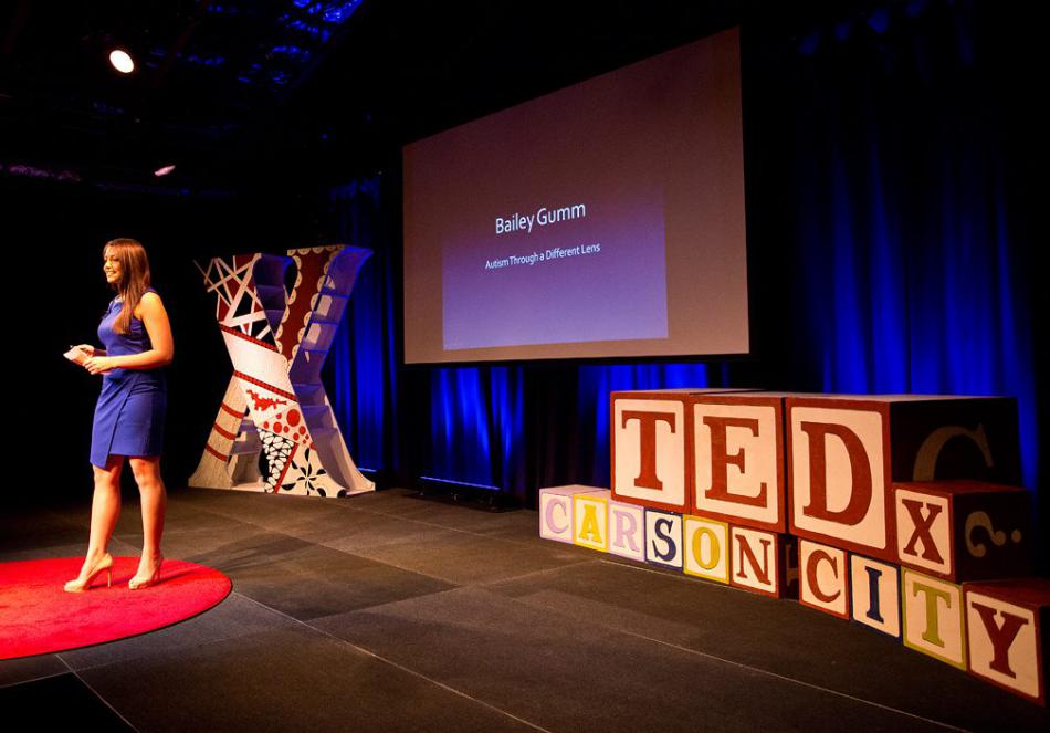 TEDxCarson City speaker Bailey Gumm will compete at Miss America on Sept. 11, 206.