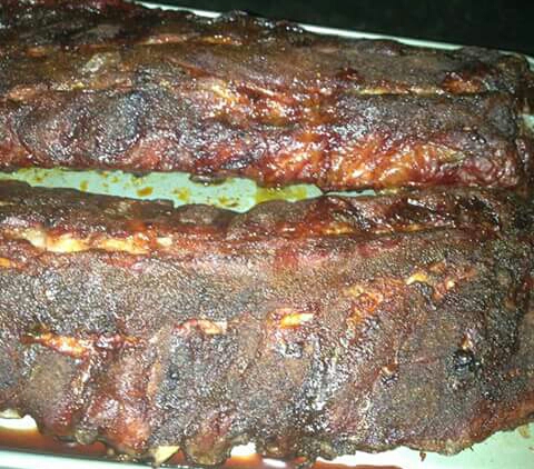 Photo courtesy Carson City BBQ of its award-winning ribs.
