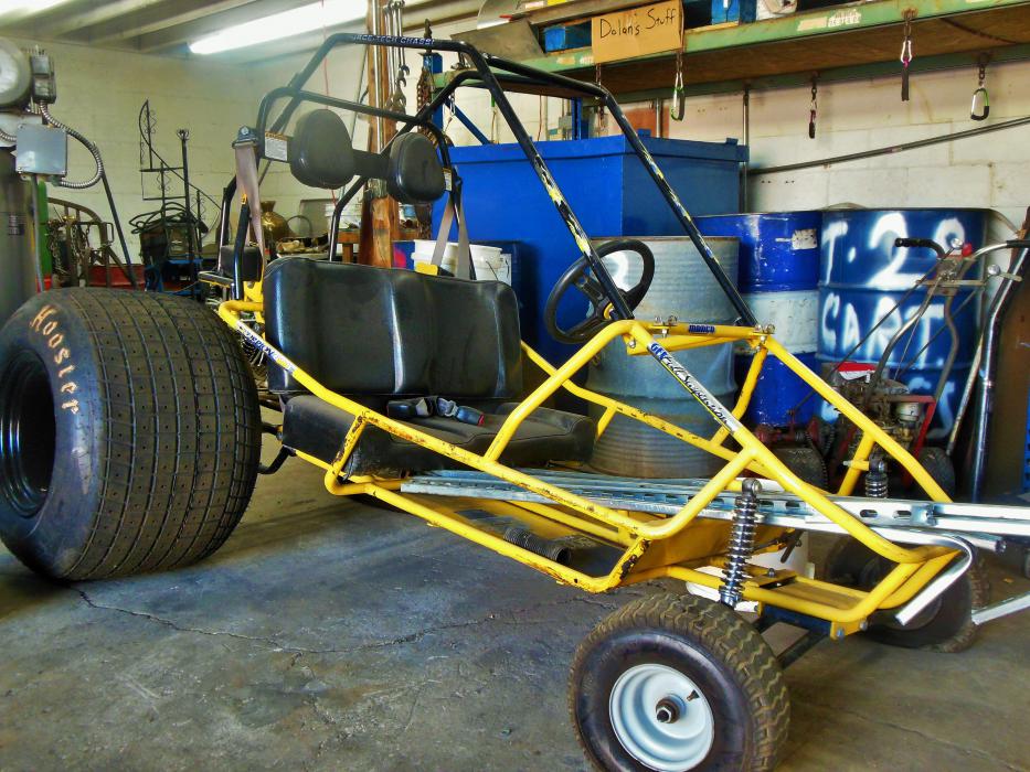 Gary Goodrich's kinetic sculpture racer project vehicle.