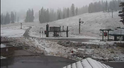 Snow dusting at Kirkwood.