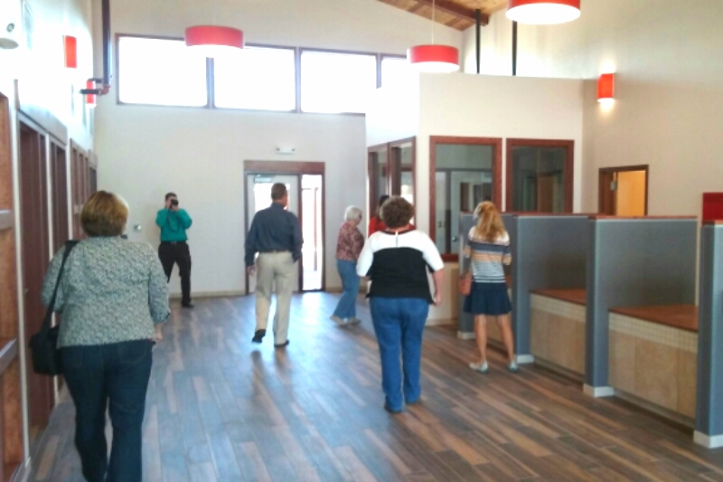 The main lobby at the Carson City Animal Shelter.
