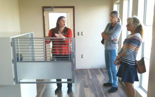A feline room at the new shelter. Photo by Brett Fisher