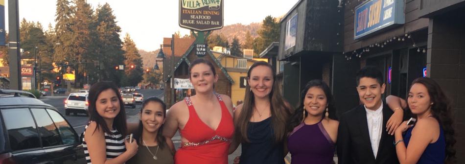 Members of One Up at an outing recently in South Lake Tahoe.