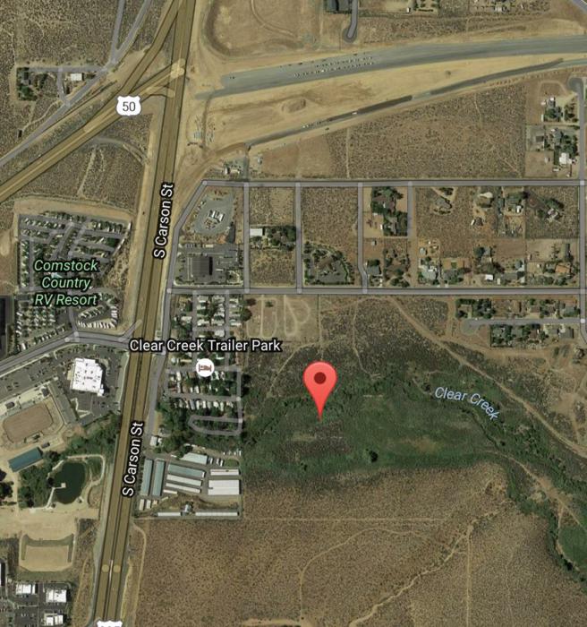 Carson Now Reader Scott Garno submitted this map of the fire area.