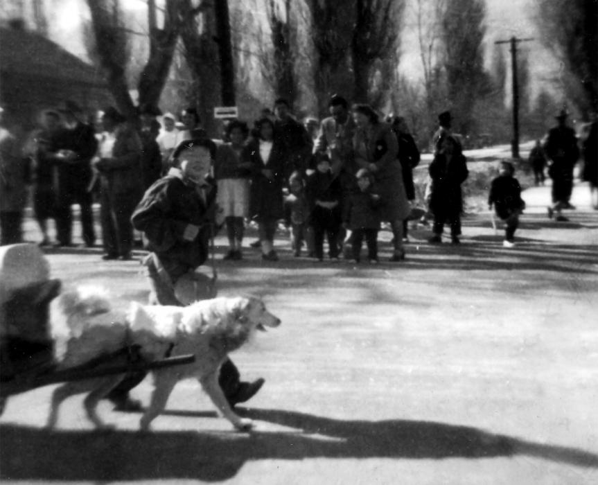 Bernie Allen in this Nevada Day Parade photo from 1946.