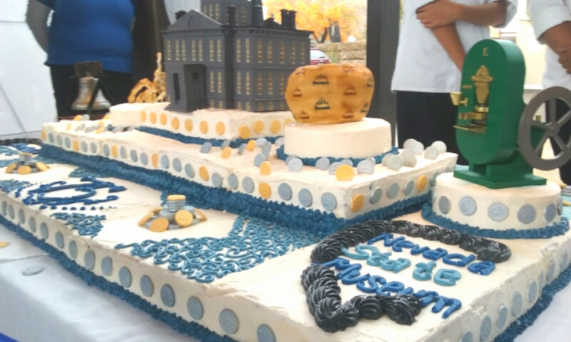 The Nevada State Museum 75th anniversary cake.