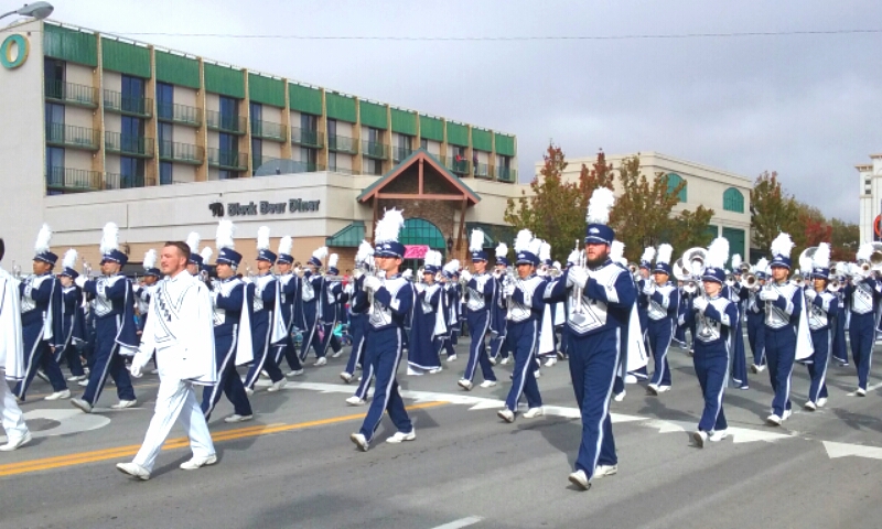 UNR Marching Band at the Nevada Day Parade 2016.