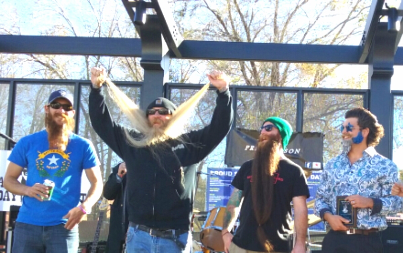 Photos by Brett Fisher. Carson City was represented by 71 beard wearers.