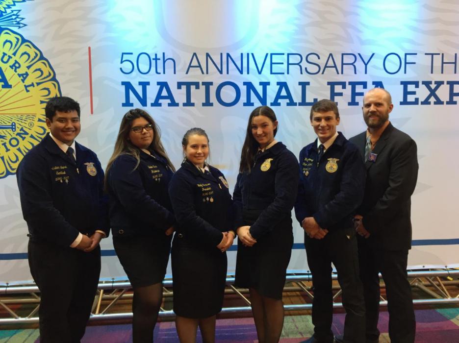 CHS Future Farmers of America Team.