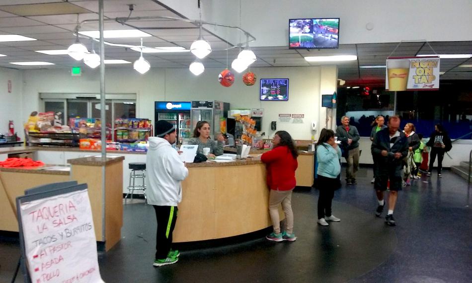 The front counter at TAC.