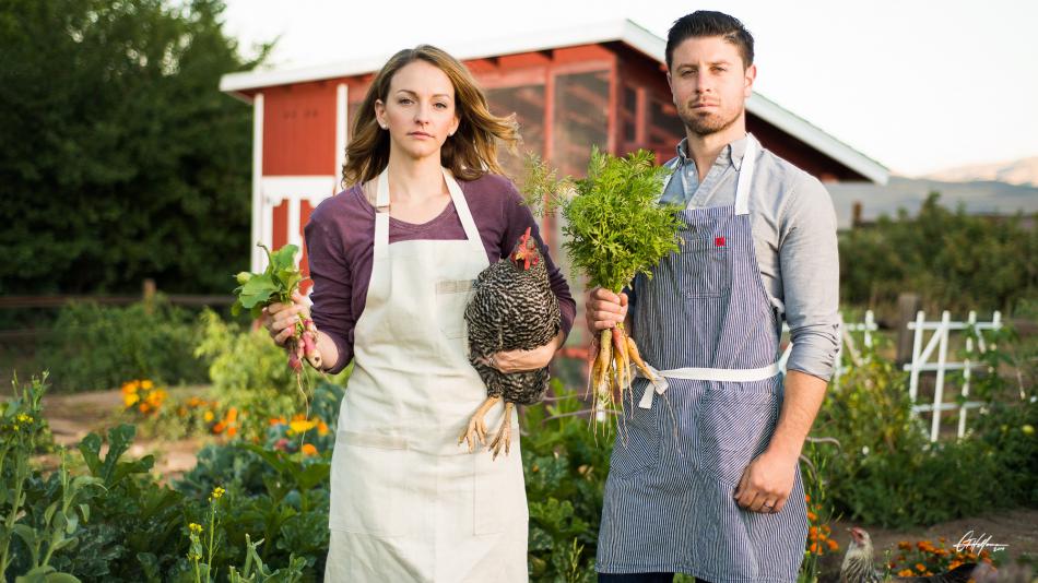 Chefs Josh and Whitney Deri of Blend Catering, Reno.