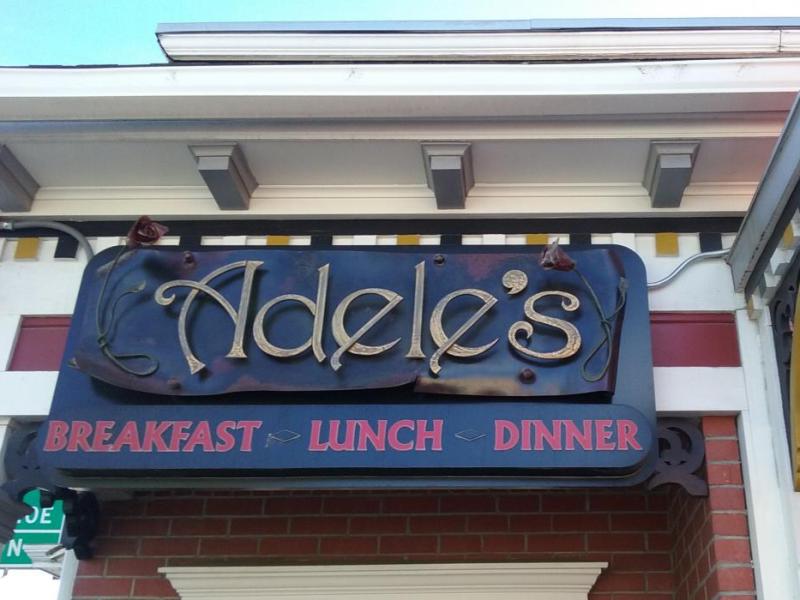 Photo by Brett Fisher. Paul Abowd named his restaurant after his wife, Adele, also his business partner.