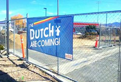 New Dutch Bros. location on E. William/Highway 50 .