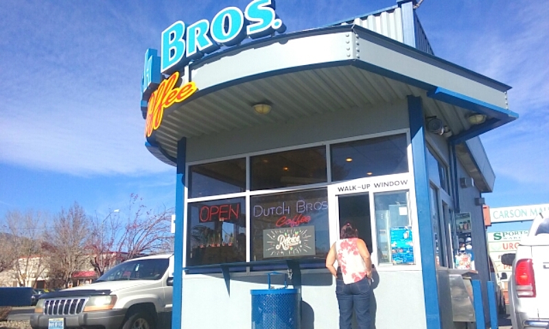 Photos by Brett Fisher. Dutch Bros. Coffee at 1231 S. Carson St.