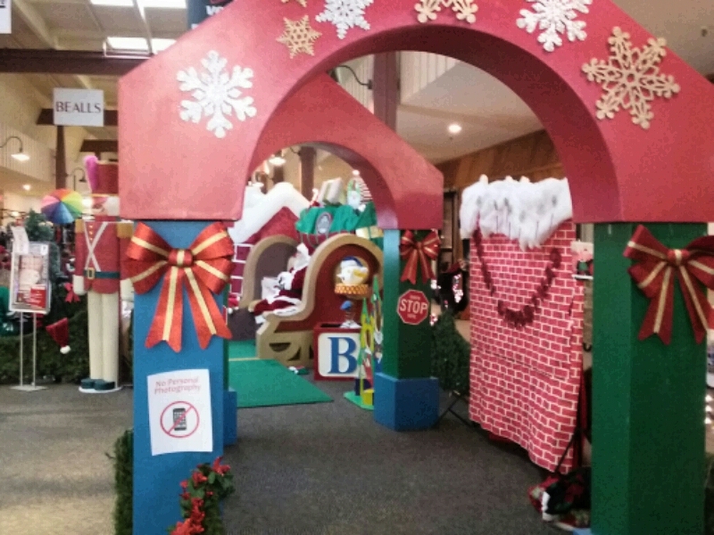 Photos by Brett Fisher. Santa's Village inside the Carson Mall.