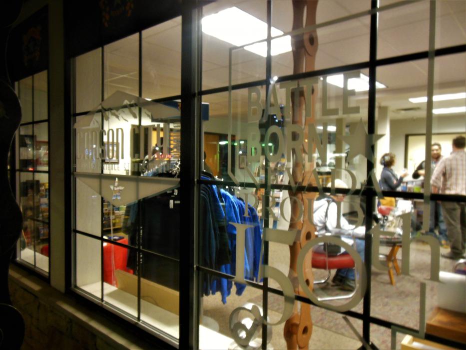Photos by Brett Fisher. CCVB and Nevada Day Store now share the same space.