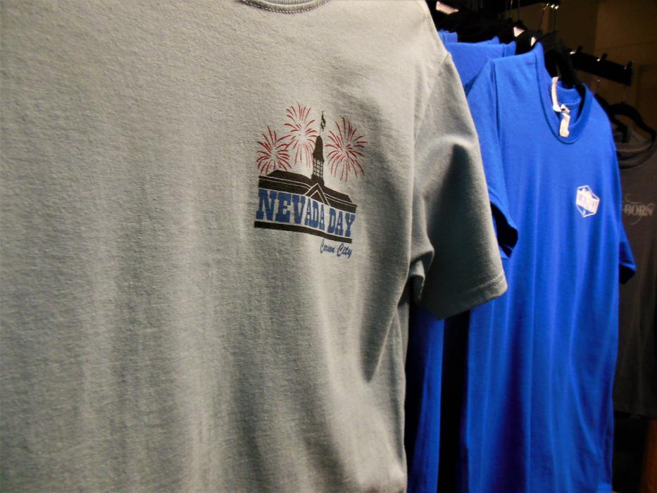 Nevada Day t-shirts.