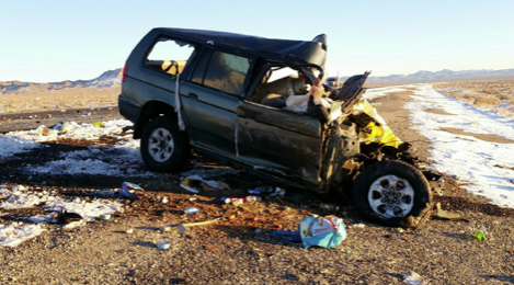 Photo provided by the Nevada Highway Patrol