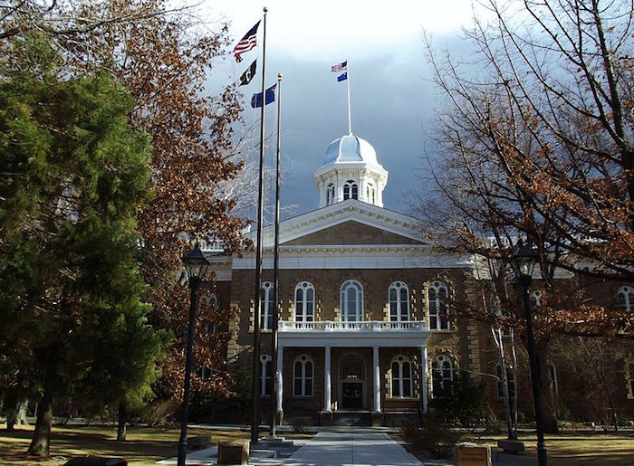 The Nevada State Capitol in Carson City. Wikipedia photo
