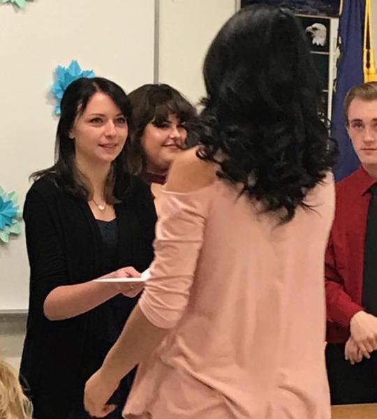 Student Officers Present during the JAG Ceremony.