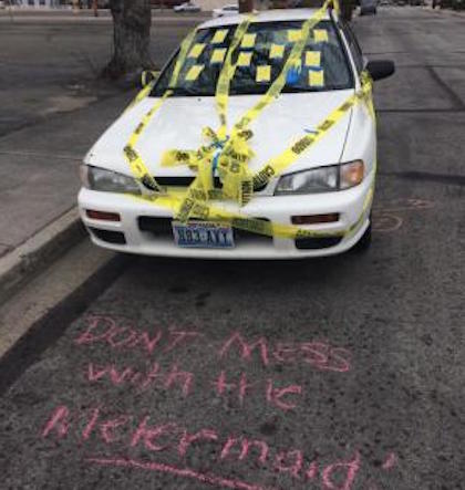 Don't mess with the meter maid.