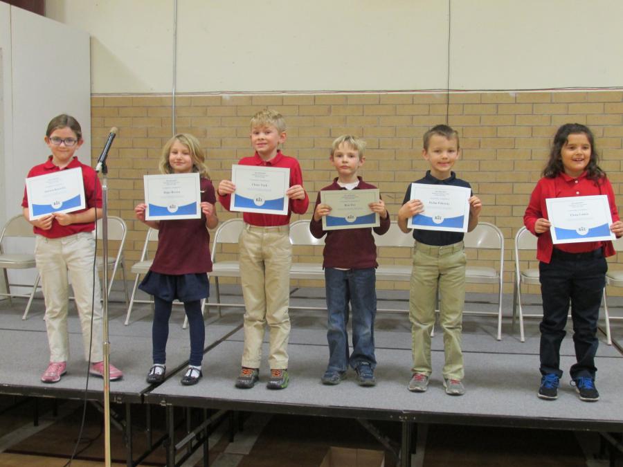 Grades 1-2 finalists