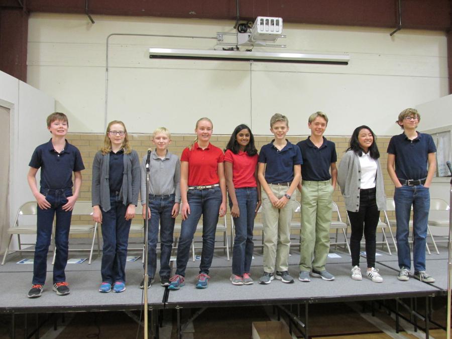 Grades 6-8 finalists