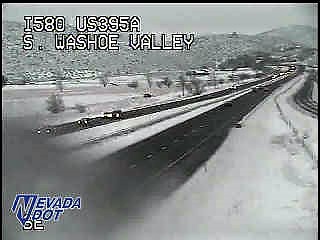 I-580 in Southern Washoe Valley, courtesy NDOT