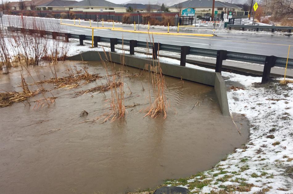Saliman Road bridge near Fremont Elementary.  Photo by Tracy Caraway