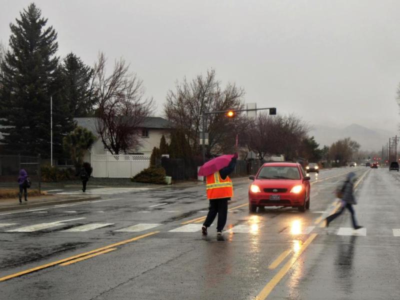 Photo by Brett Fisher. School adjourns Tuesday at Seeliger Elementary.