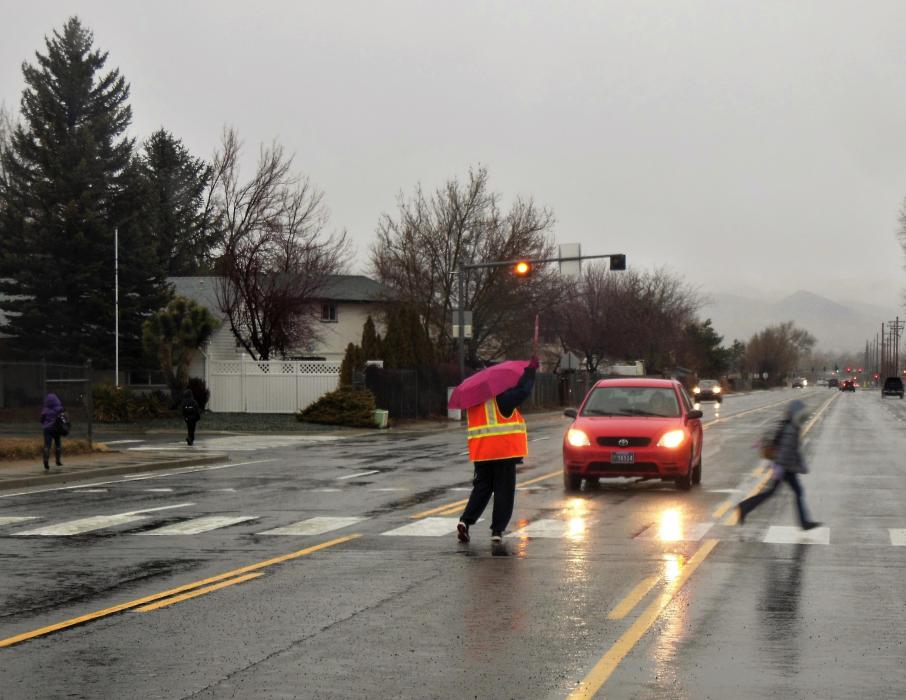 Photo by Brett Fisher. School adjourns Tuesday at Seeliger Elementary.