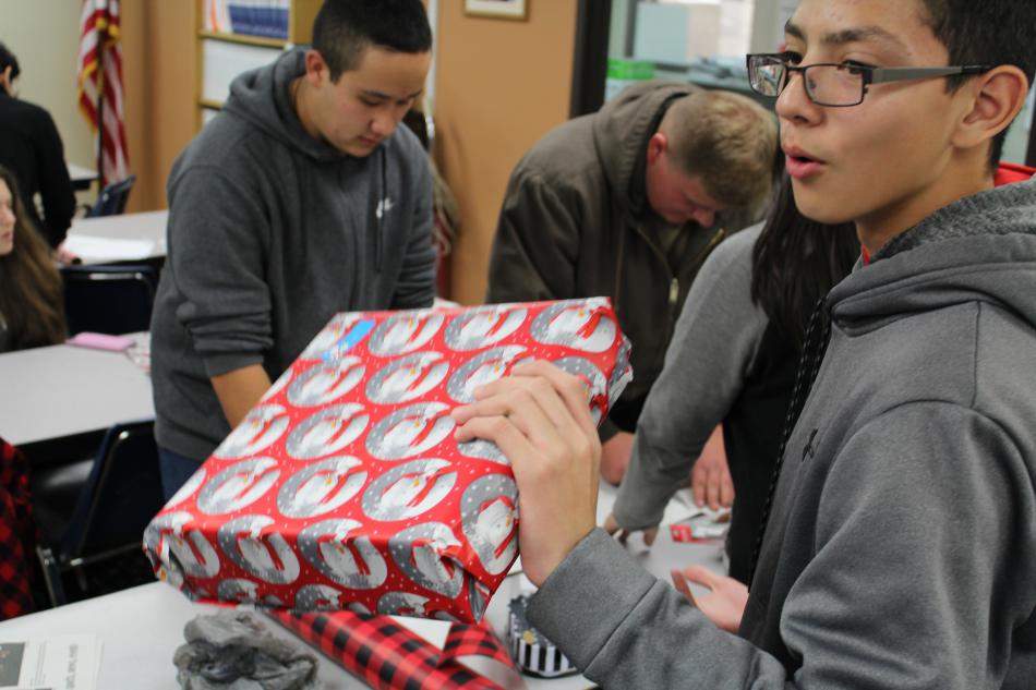 NJROTC leaders went above and beyond to make a difference for Carson City families during the Christmas holidays.