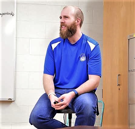 CHS teacher Charles Mann.