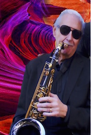 Rocky Tatarelli will play saxophone with David & Friends on February 4 at the Nevada Nevada Artists Association Gallery.