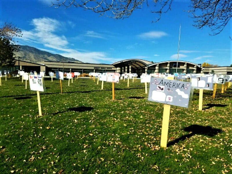 Photo by Brett Fisher. Carson Middle School on Veteran's Day 2016.