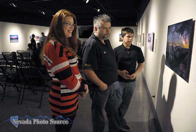 Photo by Lisa J. Tolda/Nevada Photo Source. Fashion Film Festival kicks off at the Nevada State Museum.