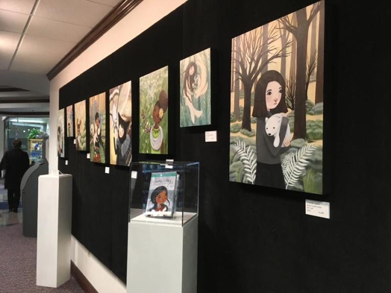 Lisa Kurt’s artwork is featured in the Nevada Arts Council’s LXS Gallery on the first floor of the Nevada Legislature building.
