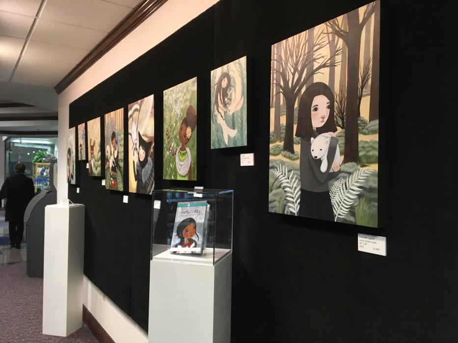 Lisa Kurt’s artwork is featured in the Nevada Arts Council’s LXS Gallery on the first floor of the Nevada Legislature building.