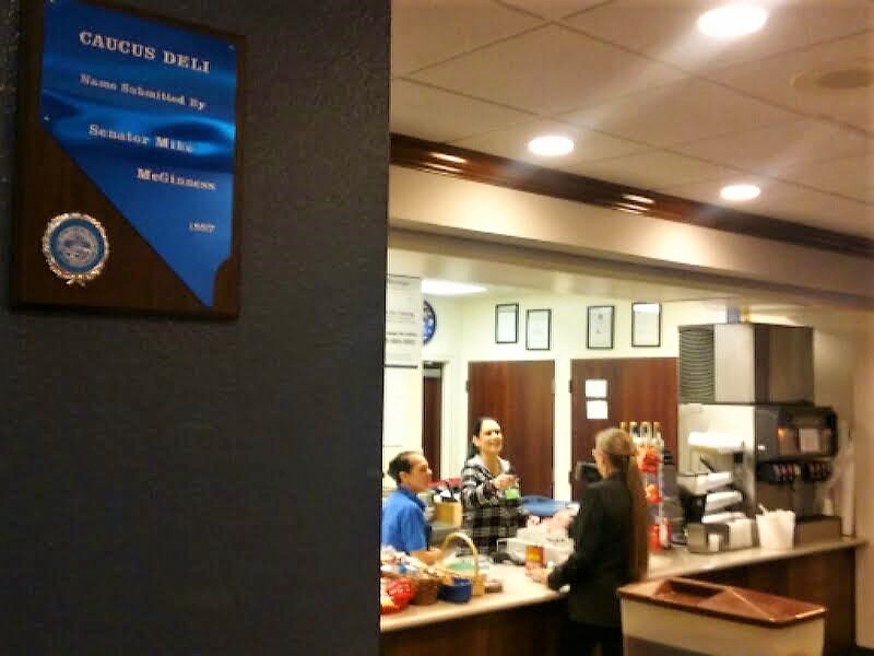 The Caucus Deli inside the Nevada Legislature.