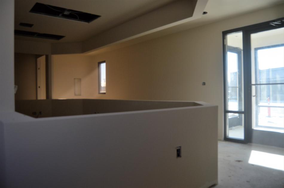 Reception area of the new See Center in the old Sizzler building.