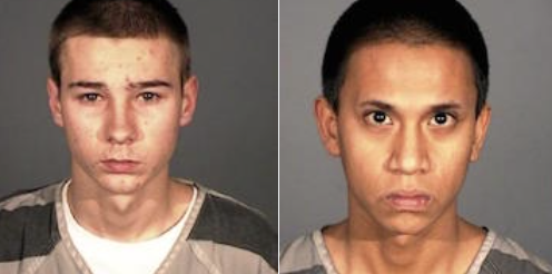 L to R: Jacob Huttman and Jonathan Skenandore