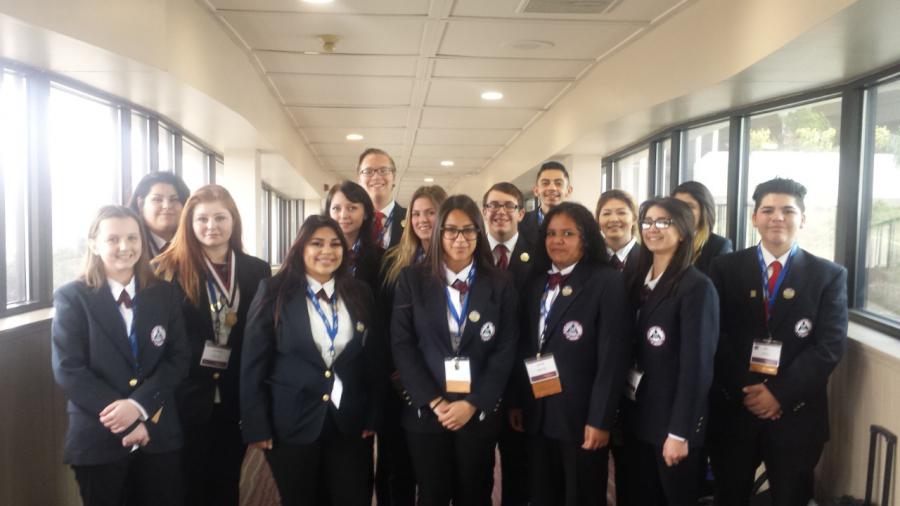 PHS Health Science and Health Information Management Students Competed at State Competition