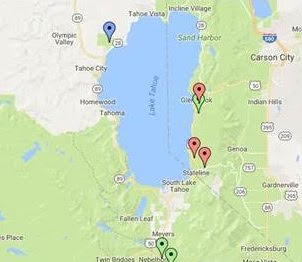 The prescribed burn map for this week.