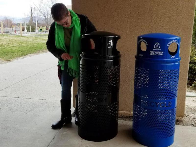 Keep America Beautiful and The Coca-Cola Company have awarded six recycling bins to Western Nevada College in Carson City.