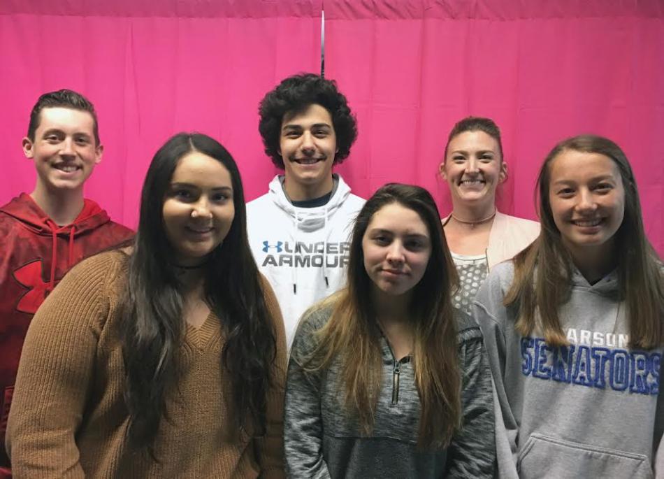 Photos courtesy CHS. CCAI students with teacher Kara Ferrin (back right).