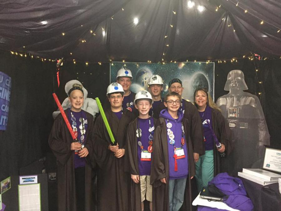 Jedi Engineers in pit